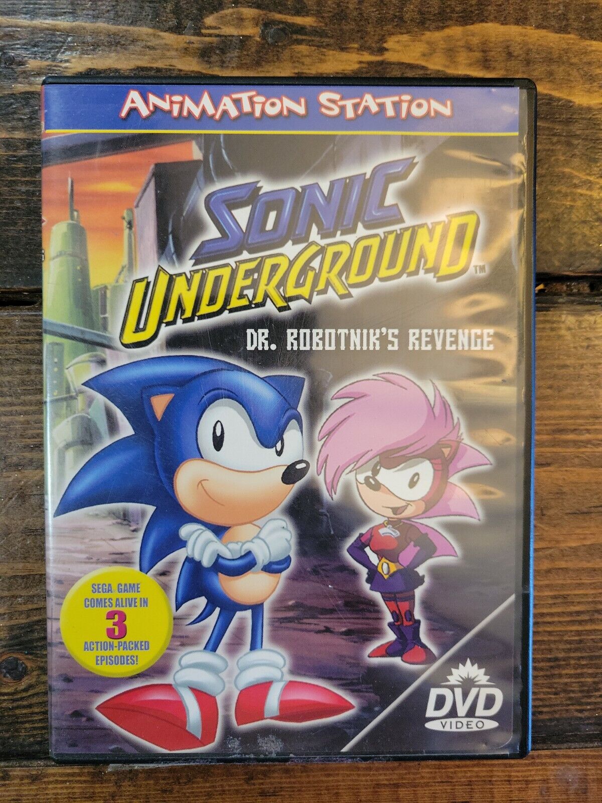 Sonic Underground Dr Robotniks Revenge DVD Kids Family Movie 843501000021