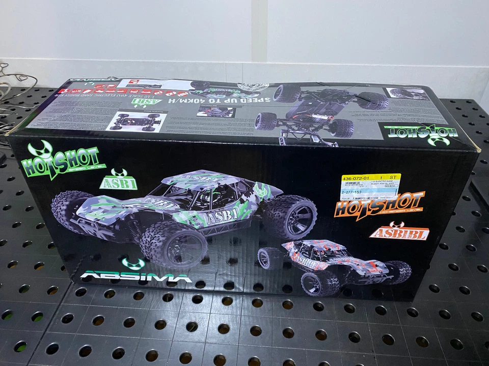 Absima ASB1BL -  Hot Shot EP Sand Buggy 4WD Brushless 1:10 RTR Waterproof 60Kmh - Imagen 3 de 4