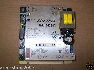 EMERSON SITE TPI-E  FIRE ALARM  ETHERNET READY INTERFACE MODULE BOARD 