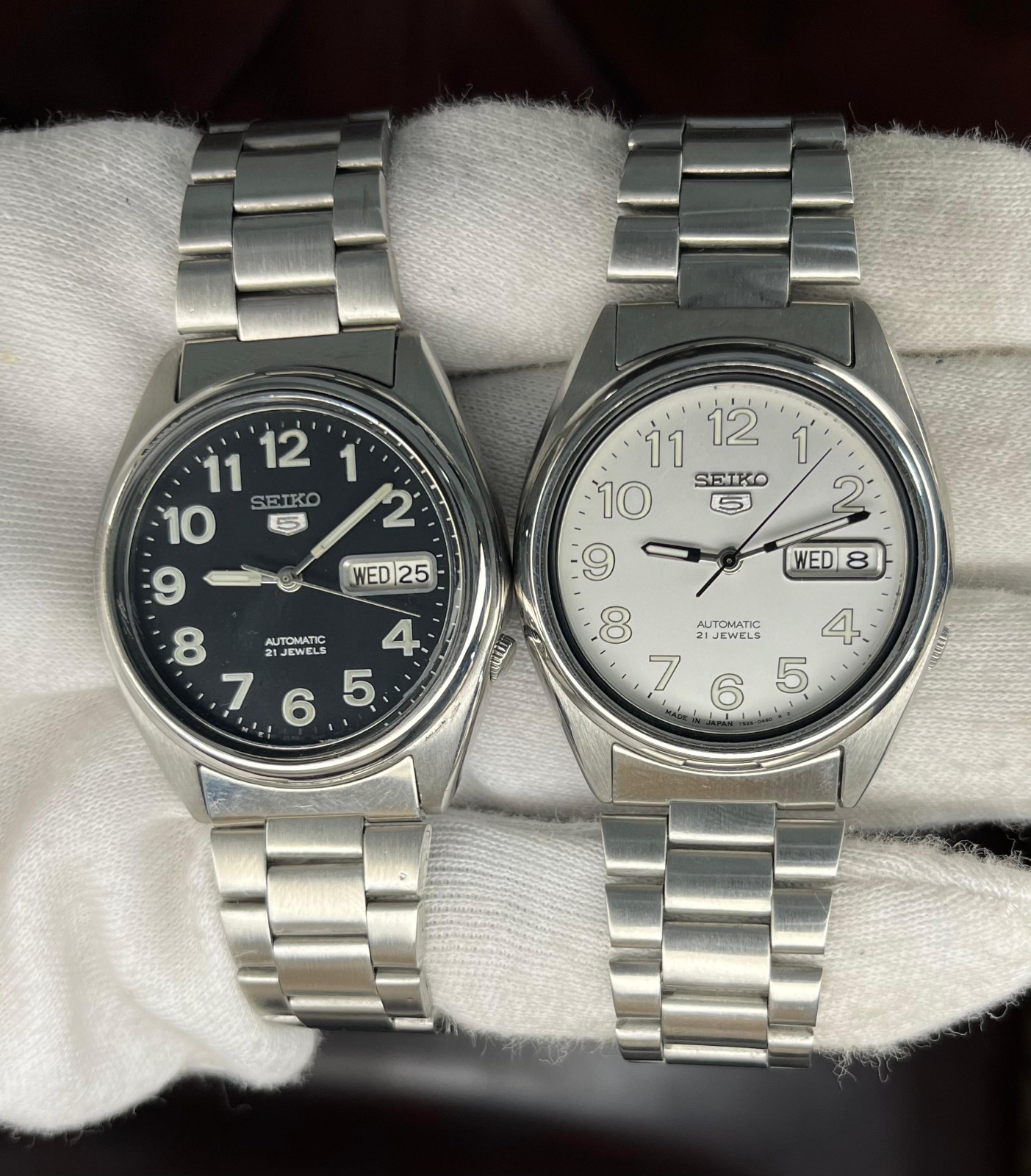 Lot 7s26 Movement Watches Automatic Vintage of Seiko - vintagewatches.pk