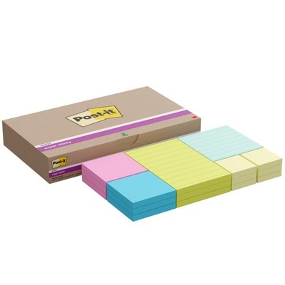 Post-it Super Sticky Notes Haftnotizen Verschiedene Größen 90 Blatt 18 Stück