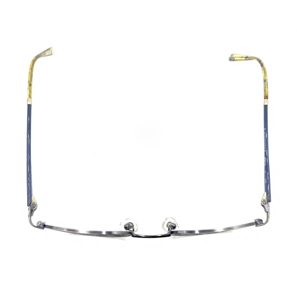 Monturas de gafas Rodenstock R8079 gris metal azul ovaladas 130 Malta hombres mujeres Foto 3 de 4