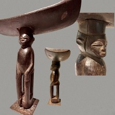 African Tribal Art Antique Stool LOBI Burkina Old Stool Africa Early 20th Century