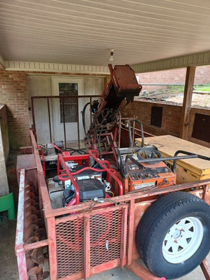 #ad Little Beaver Big Beaver Trailer Drill Rig $13000.00