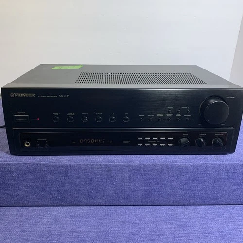 Pioneer SX-203 Stereo Receiver AM/FM Tuner Phono Input 150W Tested 1995 Vintage