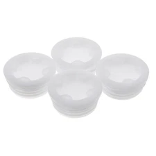  4 Pcs Plastic Bucket Screw Top Lid Barrel Drum Bung Cap Bungs Covers and Lids