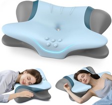 Neck Pillow for Pain Relief Cervical Sleep Support Memory Foam Orthopedic