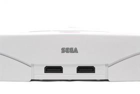 Sega Saturn Console White HST-3220 w/ Controller Japan Tested