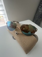 Costa Sunglasses Loreto Green Lens Aviator style