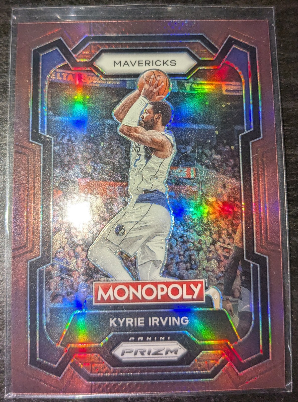2023-24 Panini Prizm Monopoly Kyrie Irving #23 Brown /249 Dallas Mavericks