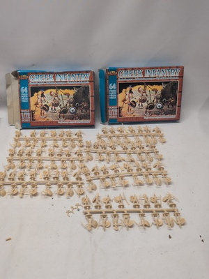 #ad Lot 2 Nexus Atlantic Kits 005 Ancient War Greek Infantry 112 Figures $27.45