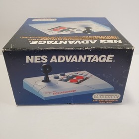 Nintendo NES Advantage Controller Joystick w/ Box NO Foam Inserts TESTED READ