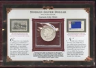 US Coin 1882-CC Morgan Silver Dollar Carson City Display Set NO RESERVE!
