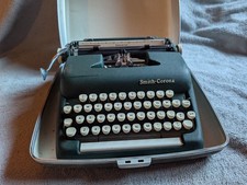 1961 Smith-Corona Enterprise Portable Manual Typewriter with Case thumbnail
