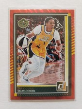 2025 Panini Donruss WNBA Zia Cooke #69 Red Lava #/399 Seattle Storm