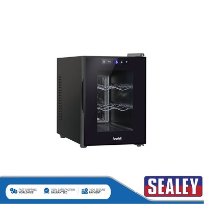 Sealey Baridi 6 Flaschen Tisch-Weinkühlschrank & Kühlbox DH217
