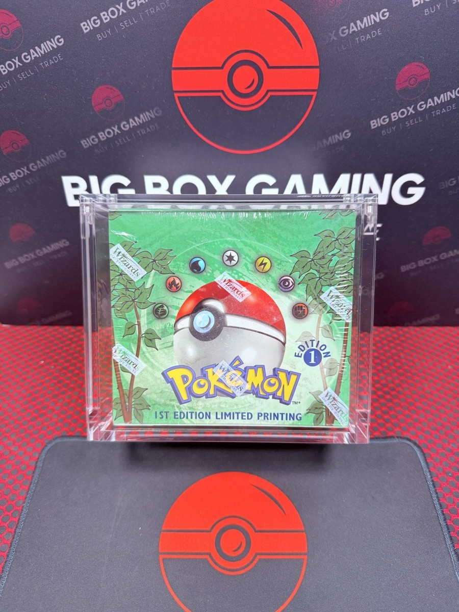 1999 Pokemon Jungle 1st Edition Booster Box ORIGINAL | FACTORY SEALED |   | eBay
