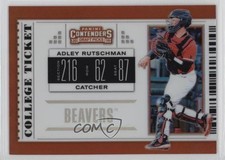 2019 Panini Elite Extra Edition College Ticket Holo Adley Rutschman #CT-AR ms9