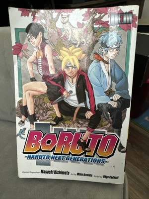 Boruto Volume 1 VIZ Shonen Jump Masashi Kisimoto English Manga First Printing!