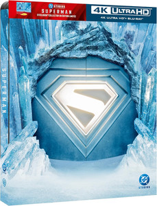 Superman (2025) Limited Edition 2-Disc 4K SteelBook w/PET Slip (France Import)