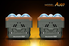 Aozoom Aj07 Rectangular Bi-led Projector Lens Internal Headlight Custom Retrofit Aozoom Aj07 Rectangular Bi-led Projector Lens Internal Headlight Custom Retrofit