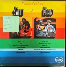 The Sweet & The Pipkins Gimme Dat Ding Vinyl Record LP VG/VG MFP 5248 1970