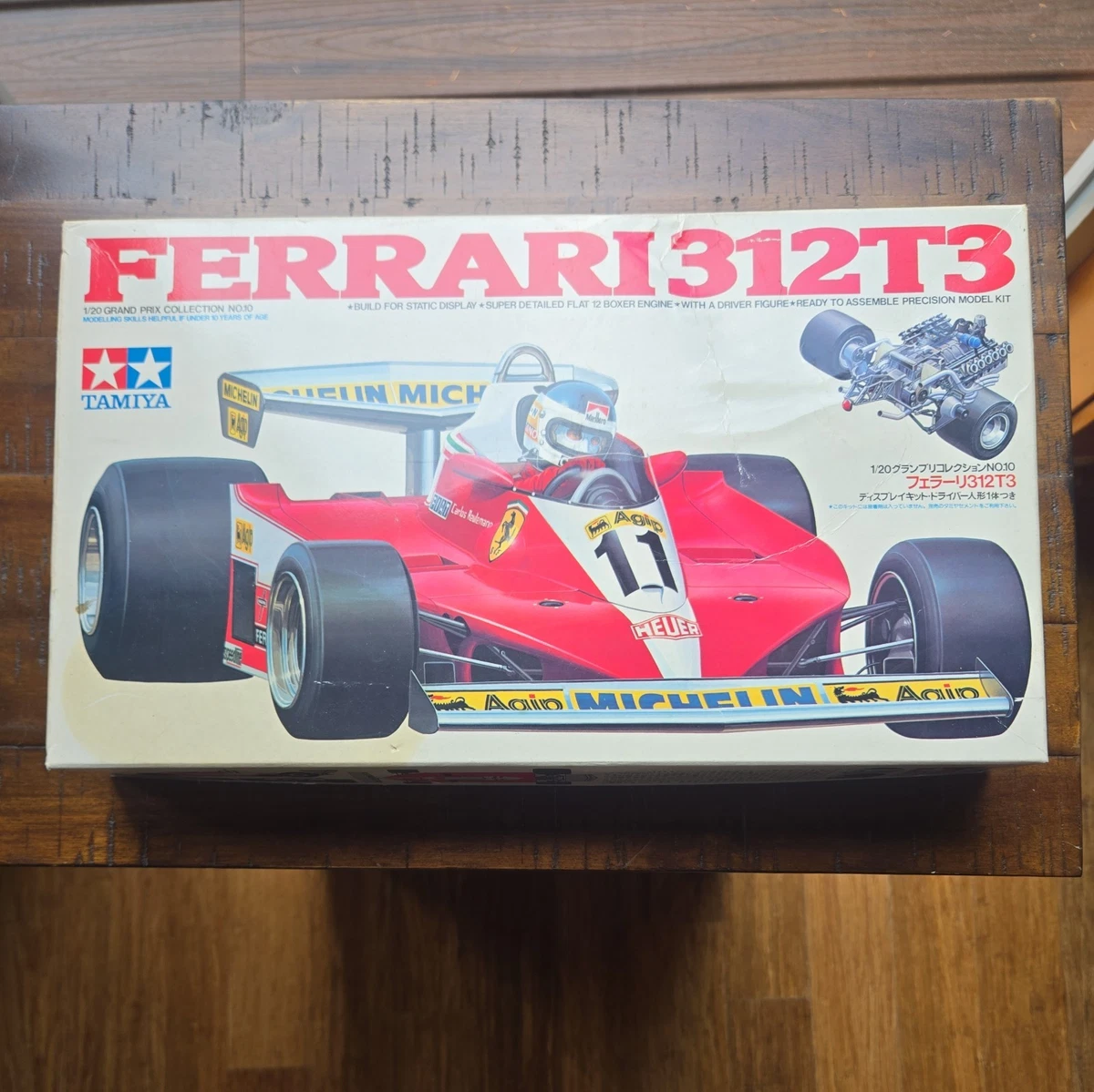 Ferrari 312t In 1/12 Scale Sports Car Toy Models & Kits for sale