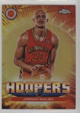 2022 Chrome McDonald's All American Hoopers Gold Refractor 8/50 Jordan Walsh 3c7
