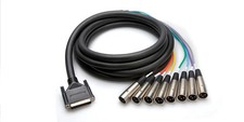 Hosa DTM-807 Snake DB25A to XLR Male 7m