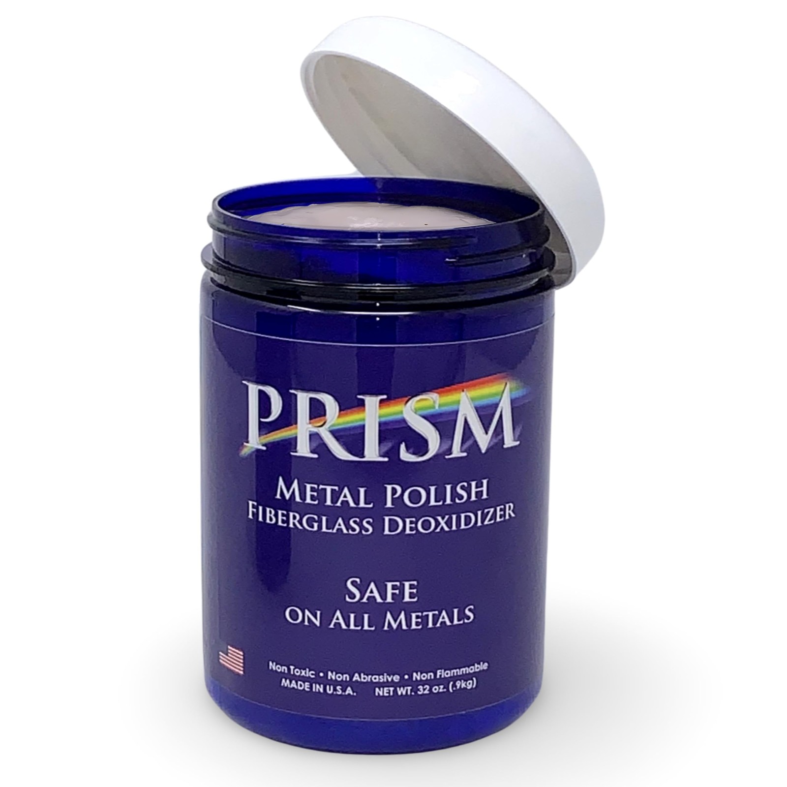 Metal Polish 32 Oz - Achieve a Brilliant Shine on Aluminum, Chrome, Stainless...