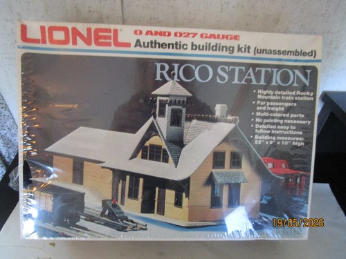Kit de construcción estación Lionel, calibre O, 2709 Rico, como nuevo sellado OB. | Zustand: New