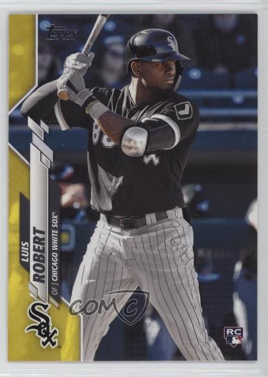 2020 Topps Walgreens Yellow Luis Robert #392 0ck5