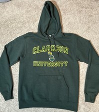 Clarkson Golden Knights NCAA Champion ECO Hoodie Sweatshirt Small Green EUC
