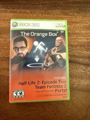 The Orange Box Xbox 360 - Disc Flawless / Case Has Wear - Backwards Compatible