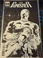 Punisher # 4 1:250 Mike Zeck Sketch Variant V...