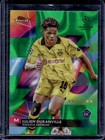 2023 Finest UEFA Julien Duranville RC Refractor Green Lava #91/99 Dortmund