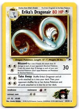 Erika's Dragonair 4/132 WOTC Gym Heroes Unlimited Holo Rare Pokemon Card - LP on eBay