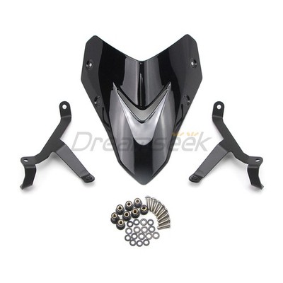 Schwarz Windschutzscheibe Windschutz für Honda CB1000 Hornet 2025+ Windabweiser