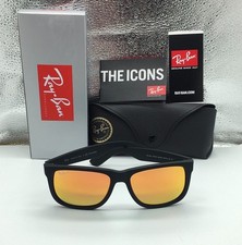 RB4165 Ray-Ban Red JUSTIN Unisex Sunglasses RB4165 54-16 145MM 