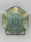Westmoreland Pearly Dots Bowl - Aqua - 8.375" Diameter - Low Ruffles