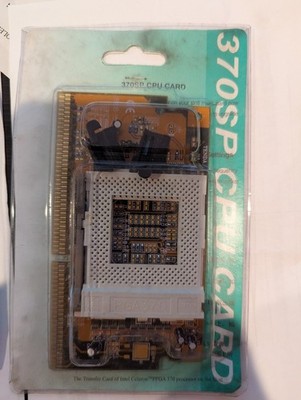Socket 370 CPU Adapter Card  370SP CPU card for intel celeron PPGA 370 processor