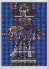 2022-23 Panini Mosaic Blue Mosaic Prizm 52/199 D'Angelo Russell #190 1e0i