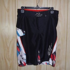 ZeroXposur Geometric Striped Boys Swin Trunks L