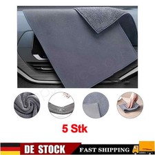 5x Fensterleder Echtleder Ledertuch Autoleder Lappen Profi Ledertuch 30 x 60cm