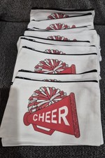 Cheer Makeup Bag Zipper Pouch for Cheer Team/Party Supplies/Gifts/Set of 19