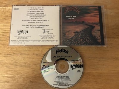 KRISIUN Unmerciful Order CD 1994 Dynamo OFFICIAL 1st Pr Ex Morbid Angel Vader
