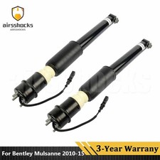 Pair Rear Gas Suspension Shocks Struts Fit Bentley Mulsanne 2010-2015 3Y5513029K