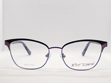 Betsey Johnson Fantasy Eyeglasses Oil Purple ...