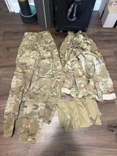 Army OCP Set of 4 and 4 Tan T-Shirts- See Description for Details