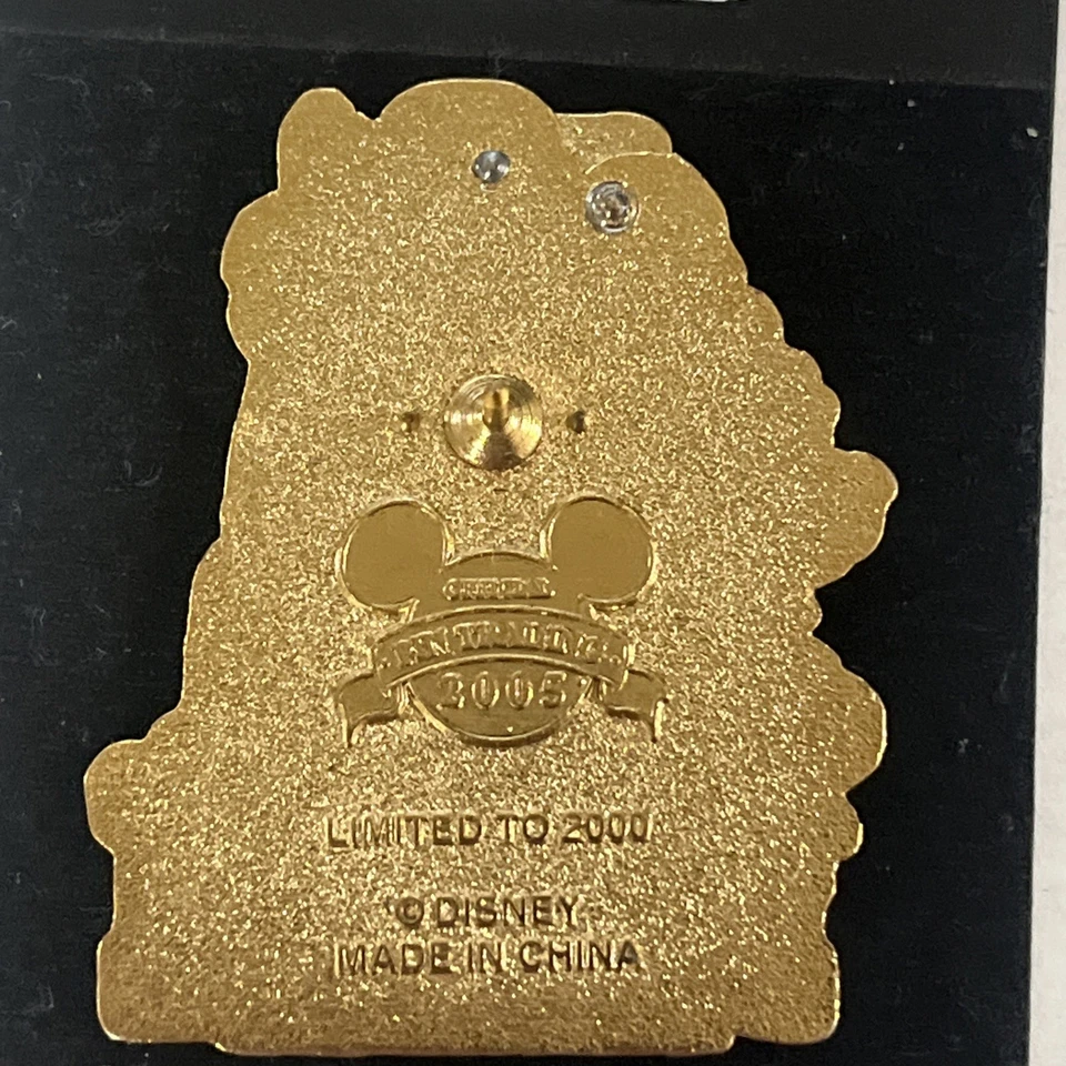 Walt Disney World 25th anniversary Big Thunder Mountain Railroad pin Goofy - Image 3 of 3